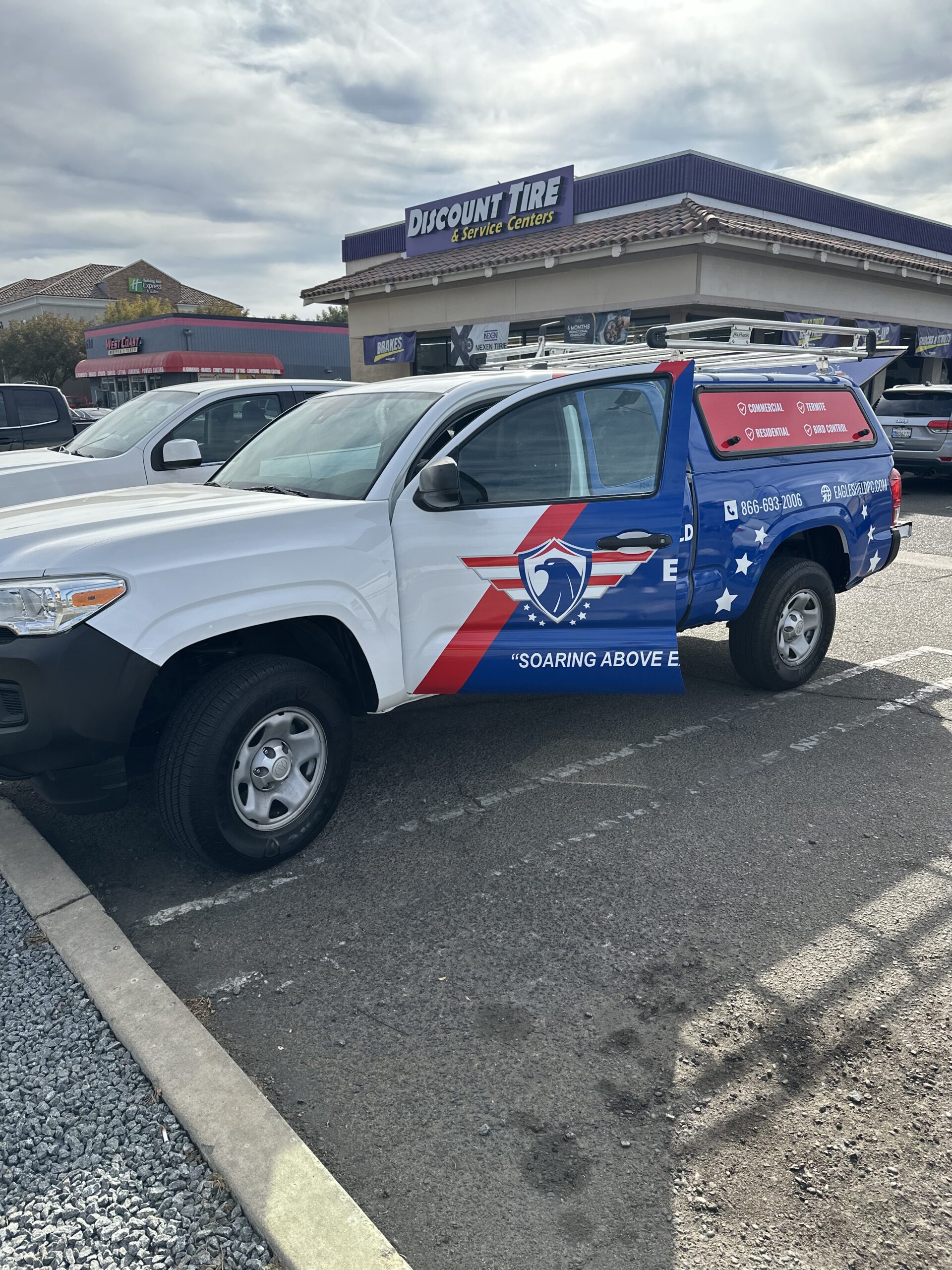 EagleShield Vehicle Wrap - Front