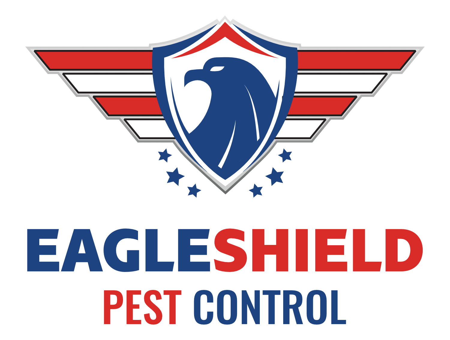 EagleShield Vertical/Stacked Logo